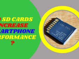 Do SD cards increase smartphone performance?