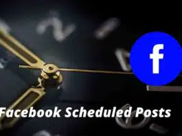 Facebook Scheduled Posts